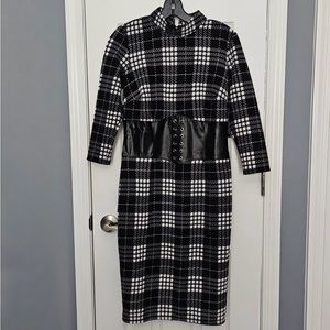 NY & Company black and white Dress, Size Small